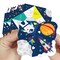 Big Dot of Happiness Blast Off to Outer Space - Rocket Ship Valentine’s Day Party Cootie Catcher Game - Valentine Jokes for Kids Fortune Tellers - Set of 12